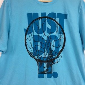 Nike Basketball T-Shirt Athletic Fit dri-fit Large